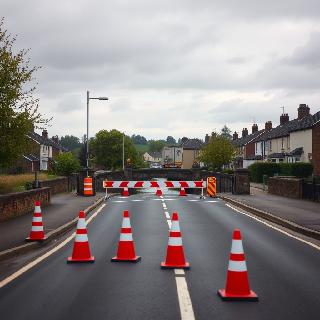 Police Close Road - Motorists Advised to Use Alternate Routes